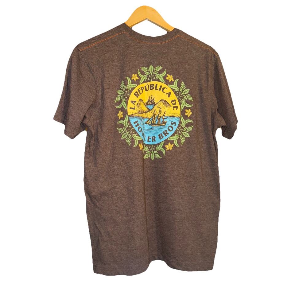 T Shirt Men’s Size Medium Howler Brothers El Mono Monkey Logo Graphic